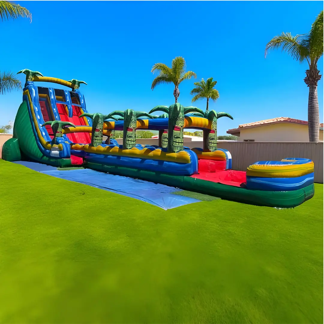 25' Reggae Rush Dual Lane Water Slide